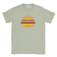 Matcha vintage burger print Classic Tee - linhVisuals
