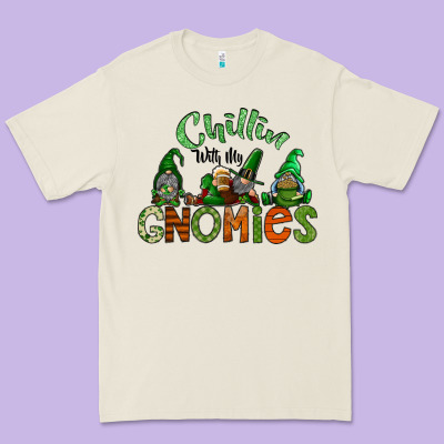 St Patricks Day Gnomes Premium Tee Designed By Cowhidedigitalart