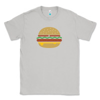 Moon Dust vintage burger print Classic Tee - linhVisuals