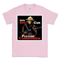 Bubblegum Pink only you can prevent communism Classic Tee - linhVisuals