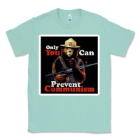 Seafoam only you can prevent communism Classic Tee - linhVisuals