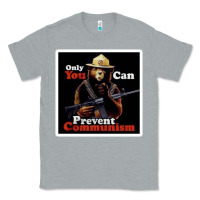 Heather Grey only you can prevent communism Classic Tee - linhVisuals