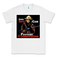 White only you can prevent communism Classic Tee - linhVisuals