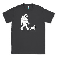 Smoke walking the dog astronaut Classic Tee - linhVisuals