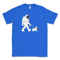 True Royal walking the dog astronaut Classic Tee - linhVisuals