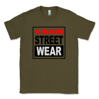 Army Green vision street wear tshirt Classic Tee - linhVisuals