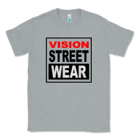 Heather Grey vision street wear tshirt Classic Tee - linhVisuals
