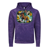Cloud Purple western rodeo horse cowhide sunflowers Vintage Hoodie - BarkalooDesign