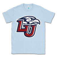Dusty Blue liberty flames Classic Tee - linhVisuals