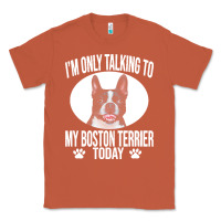 Copper boston terrier t  shirtfunny boston terrier dog gift i m only talking Classic Tee - linhVisuals