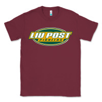 Burgundy liu post pioneers Classic Tee - linhVisuals