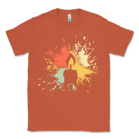 Copper candle t  shirt c a n d l e i n k s p l a s h t  shirt Classic Tee - linhVisuals