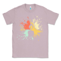 Lilac candle t  shirt c a n d l e i n k s p l a s h t  shirt Classic Tee - linhVisuals