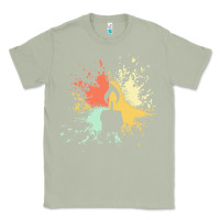 Matcha candle t  shirt c a n d l e i n k s p l a s h t  shirt Classic Tee - linhVisuals