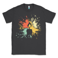 Smoke candle t  shirt c a n d l e i n k s p l a s h t  shirt Classic Tee - linhVisuals