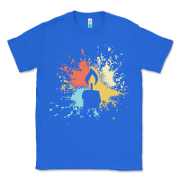 True Royal candle t  shirt c a n d l e i n k s p l a s h t  shirt Classic Tee - linhVisuals