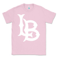 Bubblegum Pink long beach  the beach Classic Tee - linhVisuals