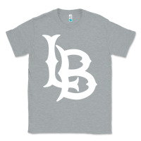 Heather Grey long beach  the beach Classic Tee - linhVisuals