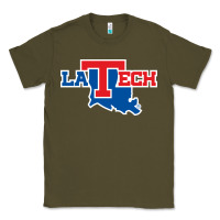 Army Green louisiana tech bulldogs Classic Tee - linhVisuals