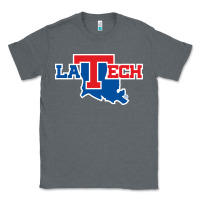 Charcoal Heather louisiana tech bulldogs Classic Tee - linhVisuals