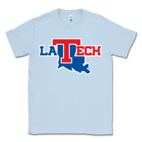Dusty Blue louisiana tech bulldogs Classic Tee - linhVisuals