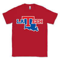Red louisiana tech bulldogs Classic Tee - linhVisuals