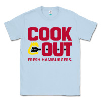 Dusty Blue Cookout Classic Tee - linhVisuals