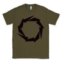 Army Green Fountain Boats Classic Tee - linhVisuals