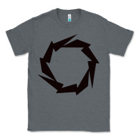 Charcoal Heather Fountain Boats Classic Tee - linhVisuals