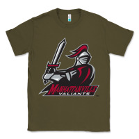 Army Green manhattanville valiants Classic Tee - linhVisuals