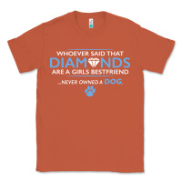 Copper whoever said that diamonds are a girls best friend never owned a dog Classic Tee - linhVisuals