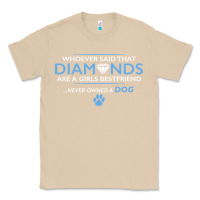 Mushroom whoever said that diamonds are a girls best friend never owned a dog Classic Tee - linhVisuals