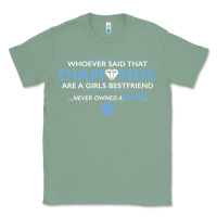 Sage whoever said that diamonds are a girls best friend never owned a dog Classic Tee - linhVisuals