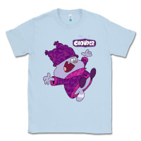 Dusty Blue chowder Classic Tee - linhVisuals