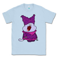 Dusty Blue chowder Classic Tee - linhVisuals