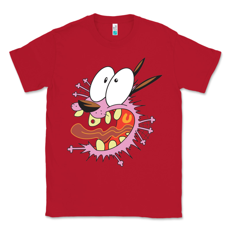 Courage The Cowardly Dog Classic Tee by linhVisuals | Teevron