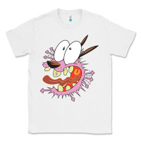 White courage the cowardly dog Classic Tee - linhVisuals