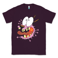 Plum courage the cowardly dog Classic Tee - linhVisuals