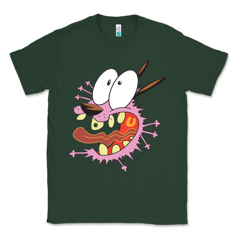 Courage The Cowardly Dog Classic Tee by linhVisuals | Teevron