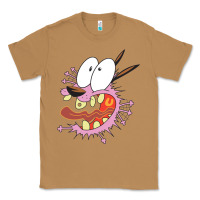 Toasted Coconut courage the cowardly dog Classic Tee - linhVisuals