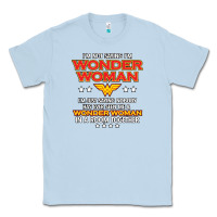 Dusty Blue wonder  woman Classic Tee - linhVisuals