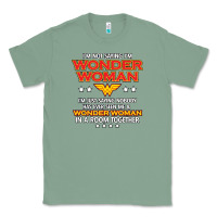 Sage wonder  woman Classic Tee - linhVisuals