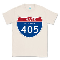 Natural los angeles california interstate 405 (i 405) sweatshirt Classic Tee - linhVisuals