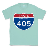 Seafoam los angeles california interstate 405 (i 405) sweatshirt Classic Tee - linhVisuals