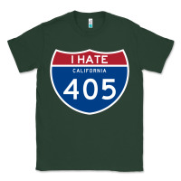 Sports Green los angeles california interstate 405 (i 405) sweatshirt Classic Tee - linhVisuals