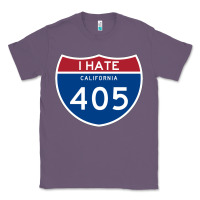 Lavender los angeles california interstate 405 (i 405) sweatshirt Classic Tee - linhVisuals