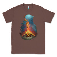 Chestnut Souls Bonfire Classic Tee - linhVisuals