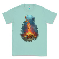 Seafoam Souls Bonfire Classic Tee - linhVisuals
