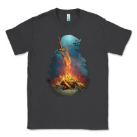 Smoke Souls Bonfire Classic Tee - linhVisuals