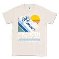 Natural mammoth mountain california retro ski sweatshirt Classic Tee - linhVisuals
